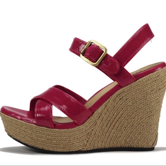 ugg pink wedges